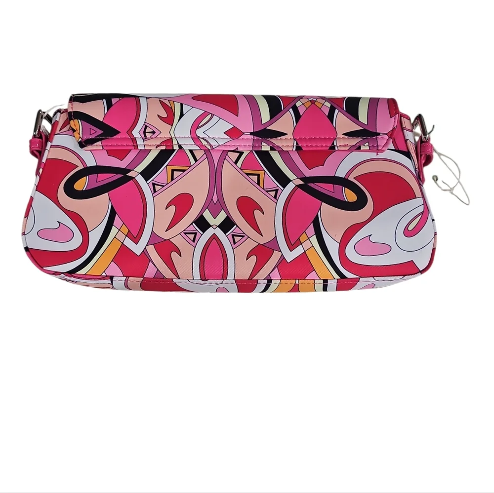 J.reneé 10522 FAPRP PINK/RED/PURPLE/BLACK MULTI... Purse NWT